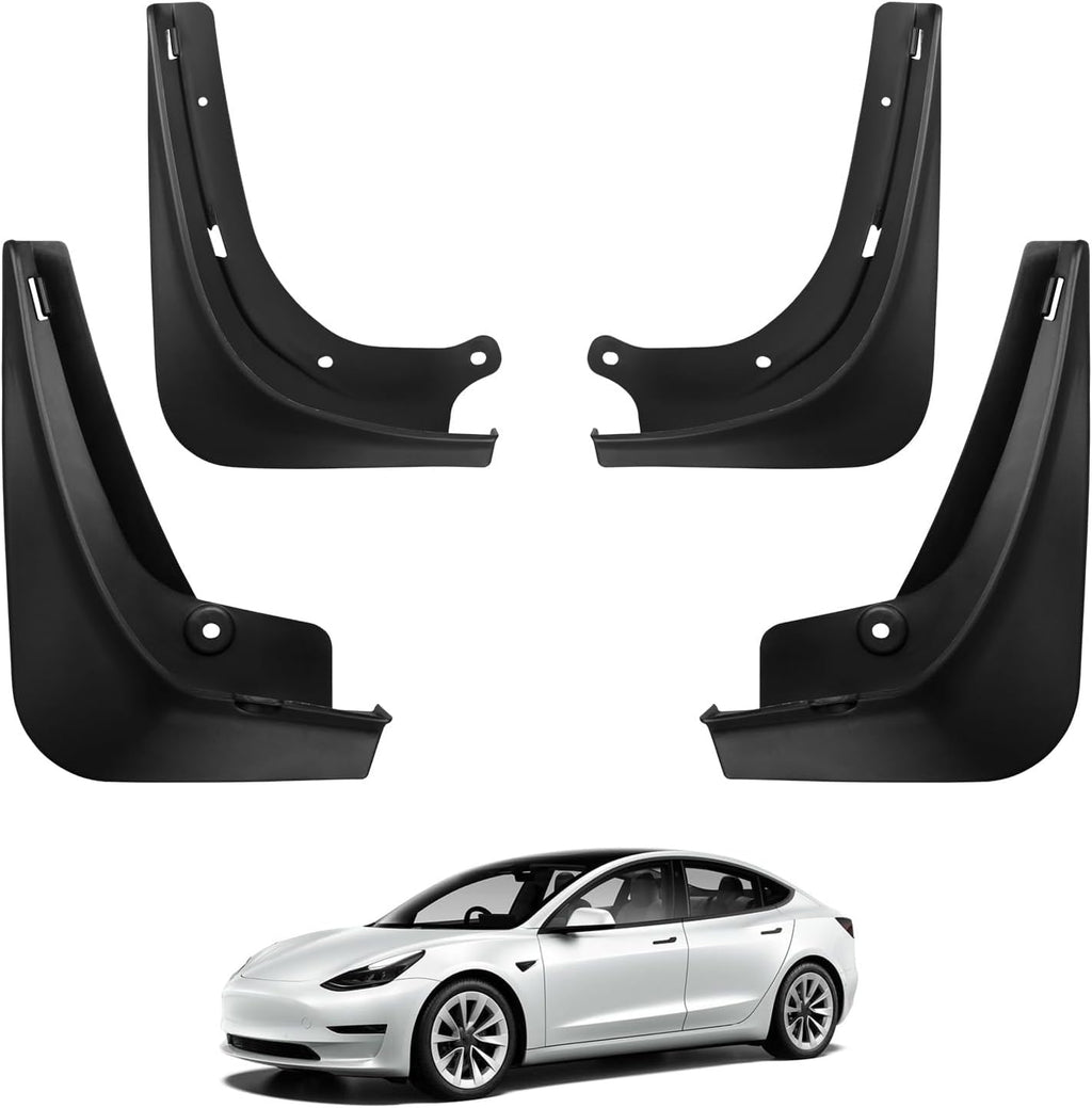 Solapas de Barro Tesla Model 3
