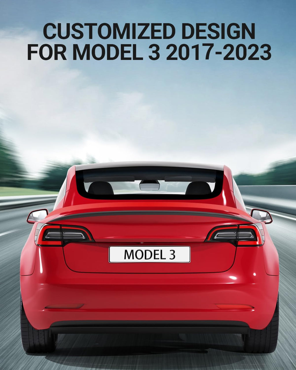 Alerón de Rendimiento Tesla Model 3