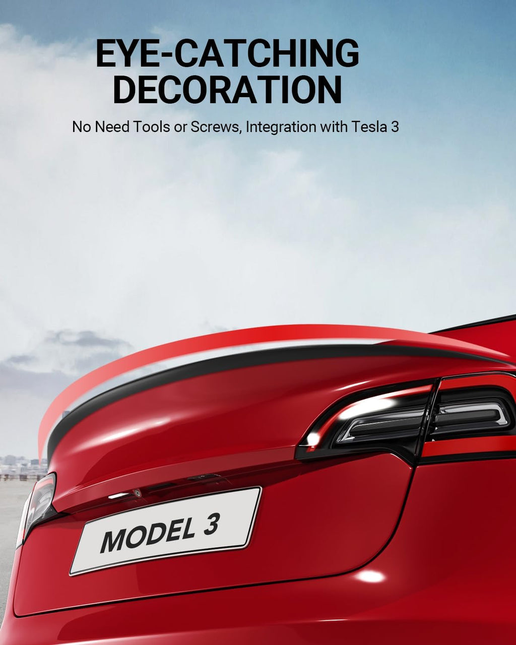 Alerón de Rendimiento Tesla Model 3