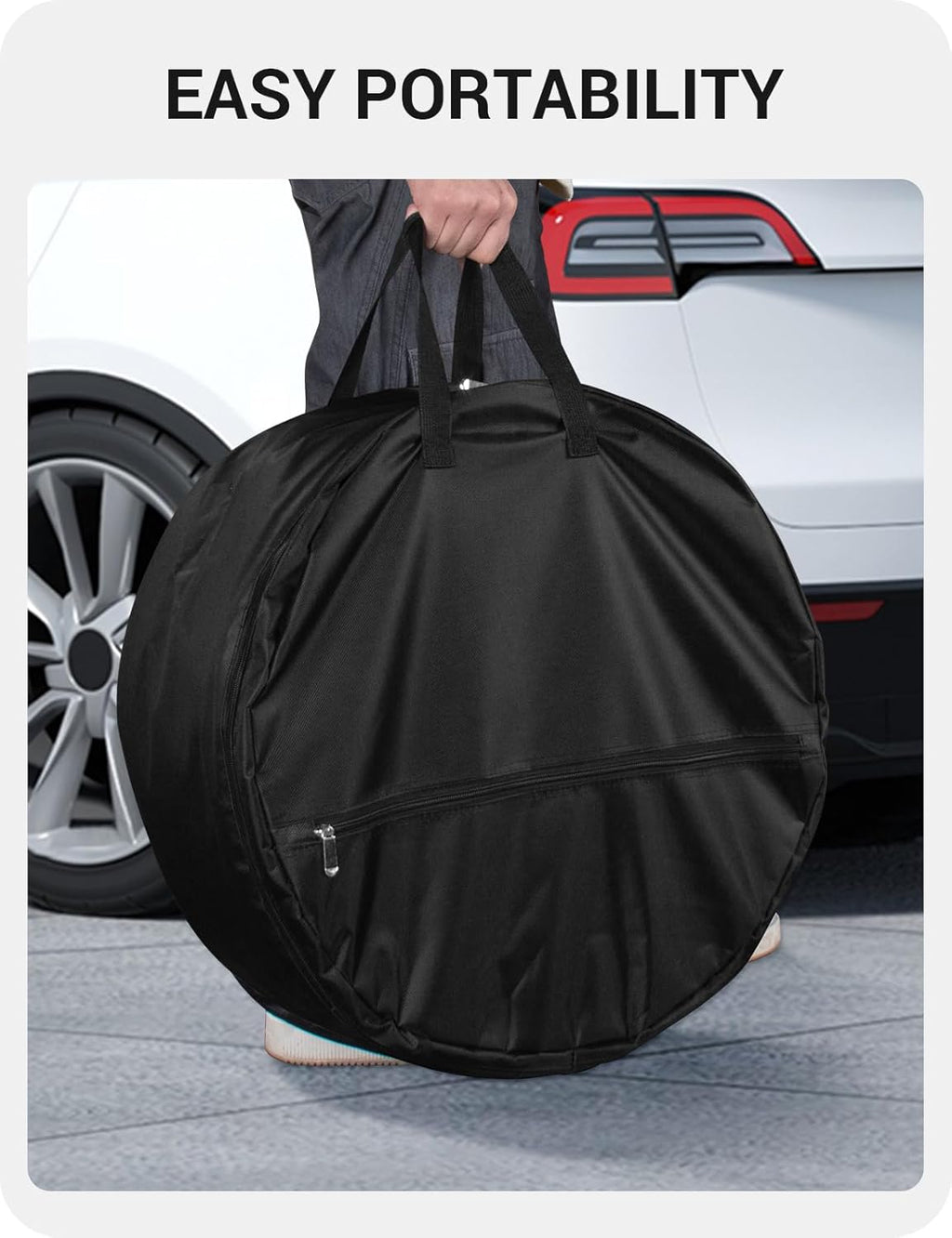 Bolsa de Almacenamiento para Tapacubos Tesla Model 3/Y