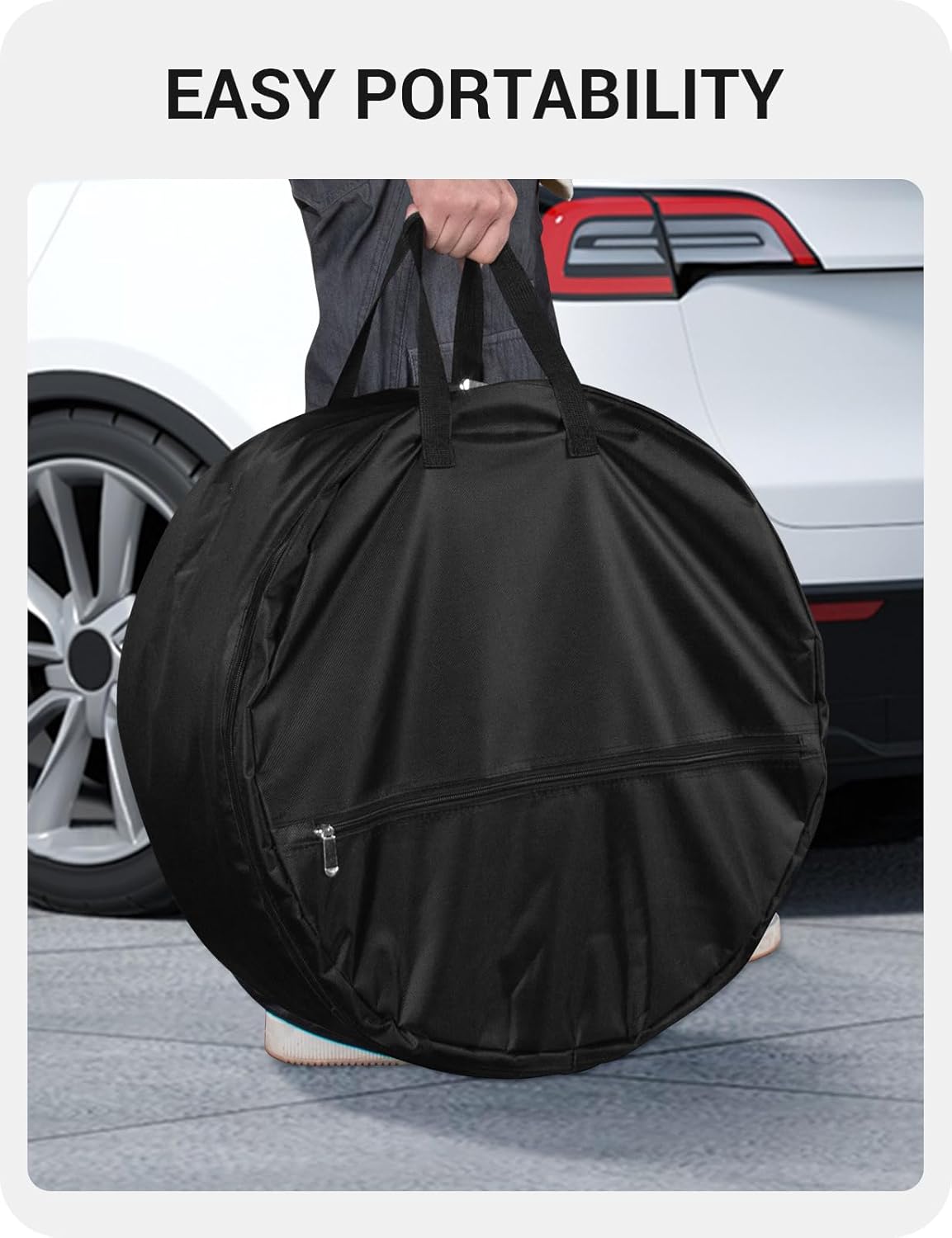 Bolsa de Almacenamiento para Tapacubos Tesla Model 3/Y