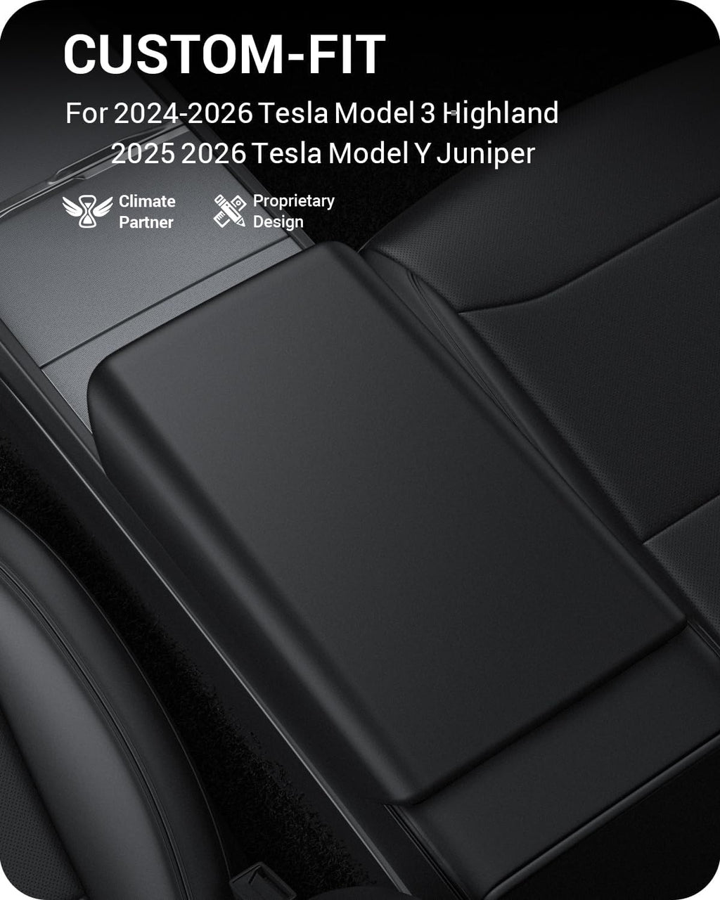 Funda para Reposabrazos Tesla Model 3/Y