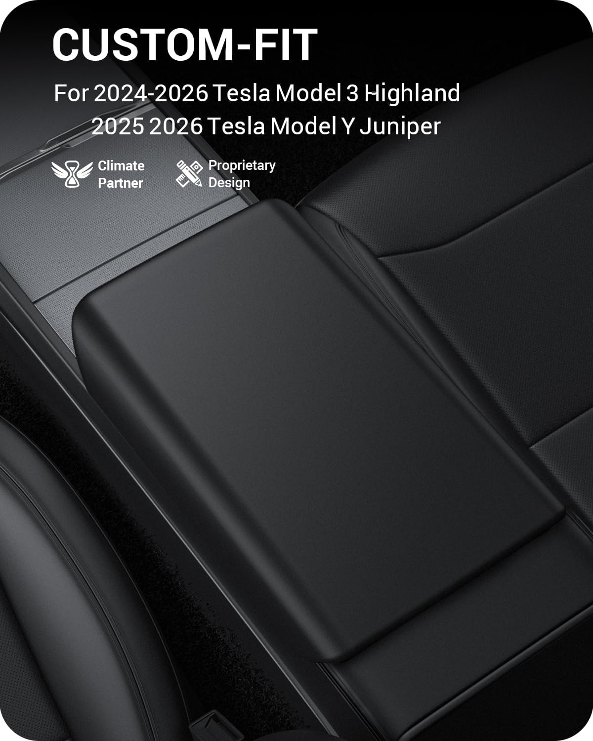 Funda para Reposabrazos Tesla Model 3/Y