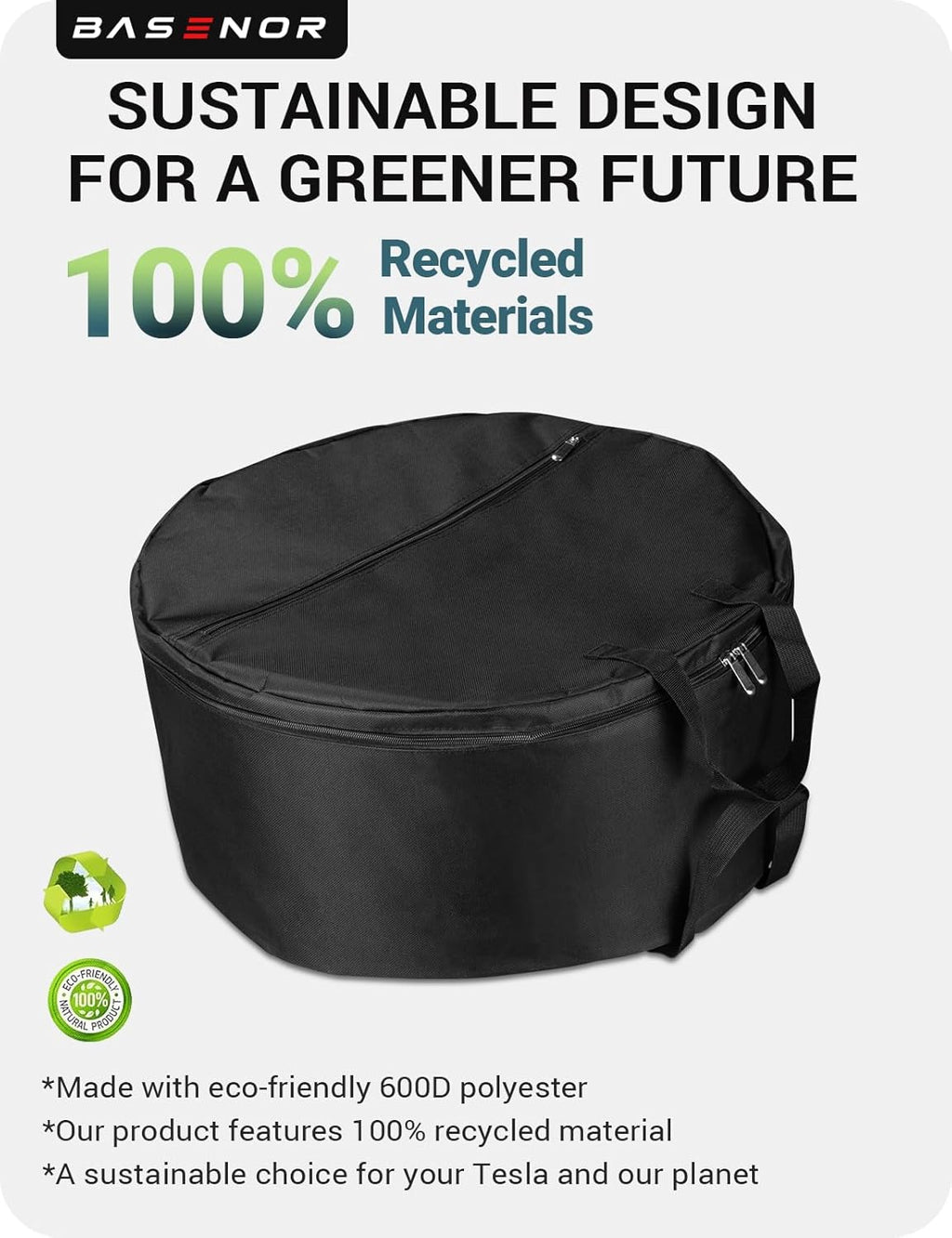 Bolsa de Almacenamiento para Tapacubos Tesla Model 3/Y