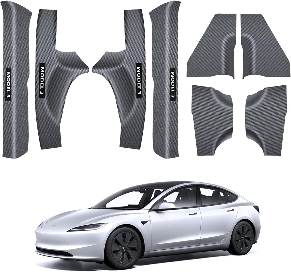 Protectores de Umbral de Puerta Tesla Model 3 Highland (8 piezas)