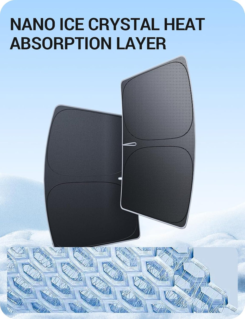Parasol Nano Cristal para Parabrisas Tesla Model 3/Y