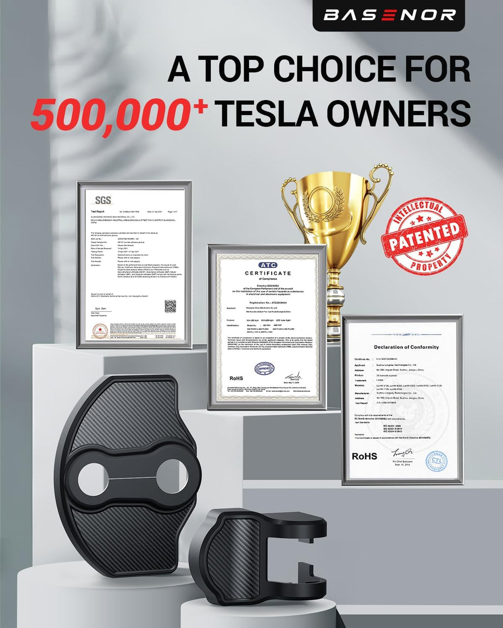 Protector de Bloqueo de Puerta Tesla Model 3/Y