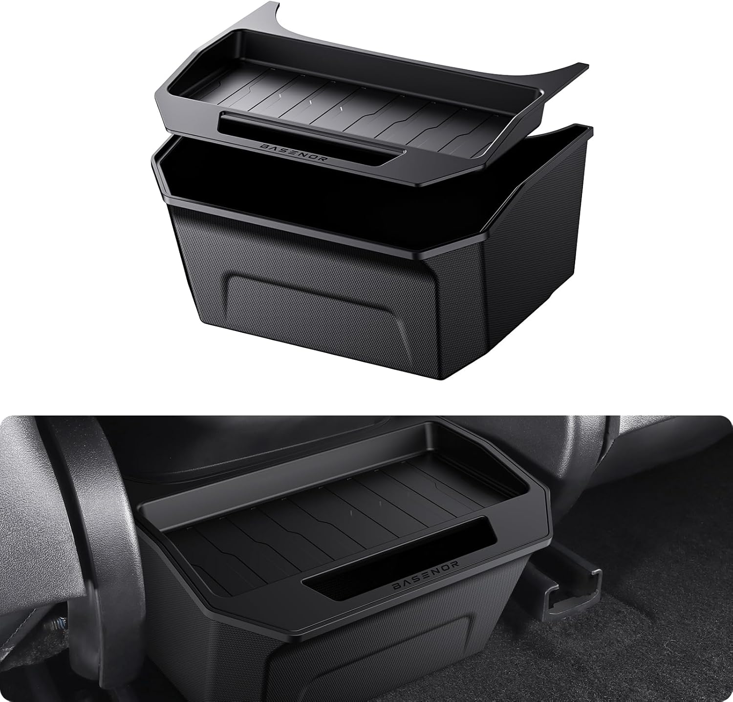 Cubo de Basura y Organizador de Consola Tesla Model 3