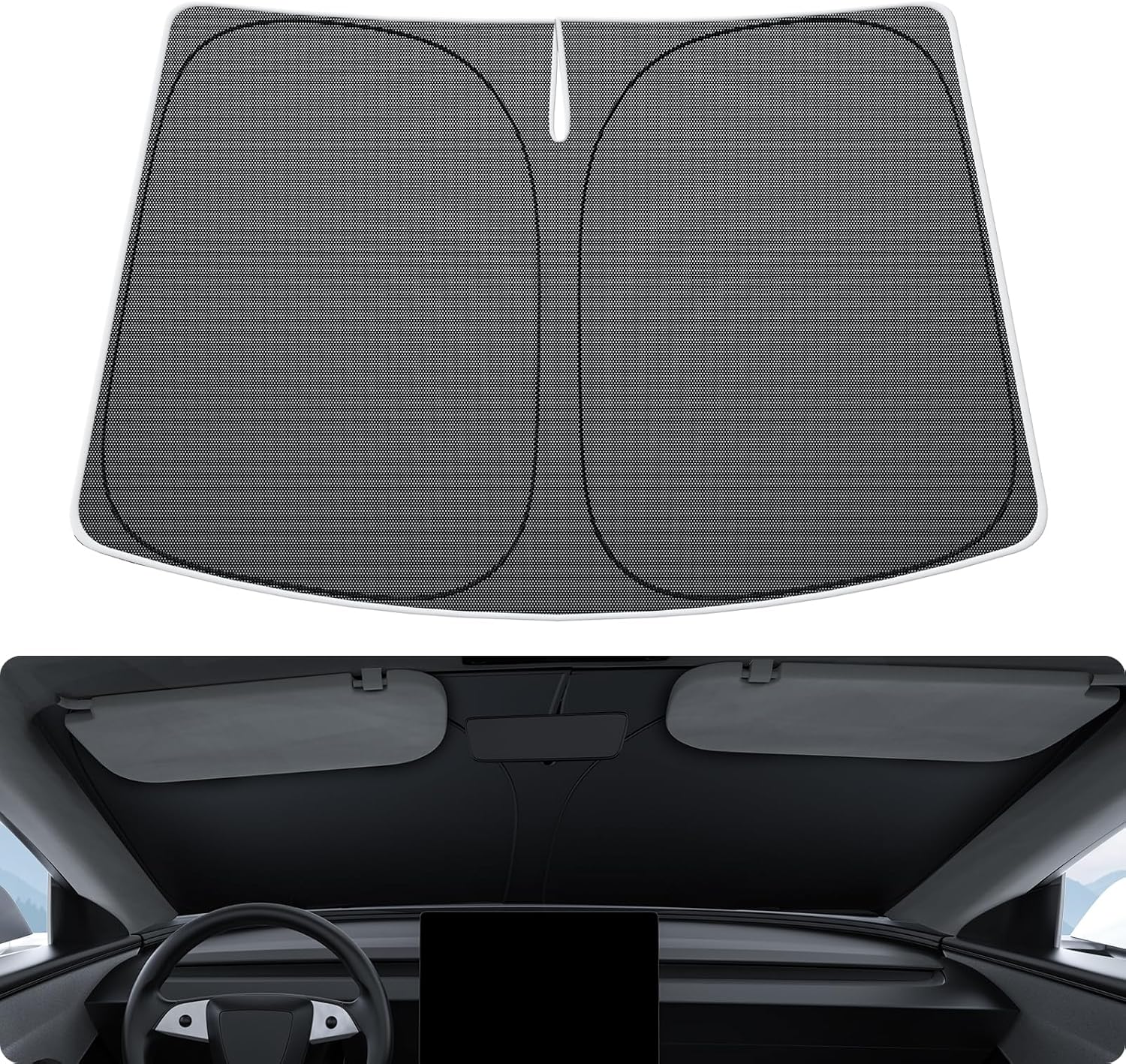 Parasol Nano Cristal para Parabrisas Tesla Model 3/Y