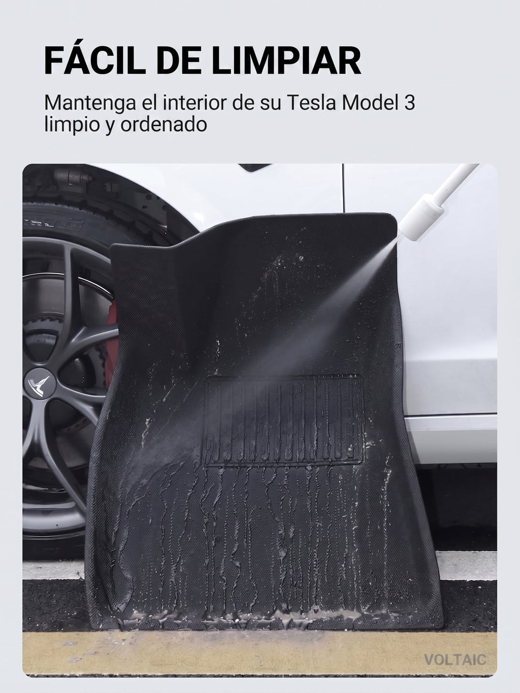 Alfombrillas de Piso Tesla Model 3 (6 piezas)