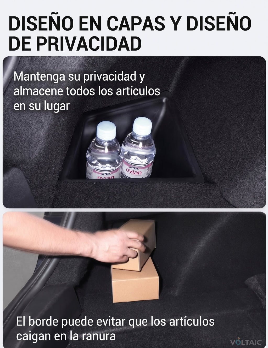 Contenedor de Almacenamiento para Maletero Tesla Model 3