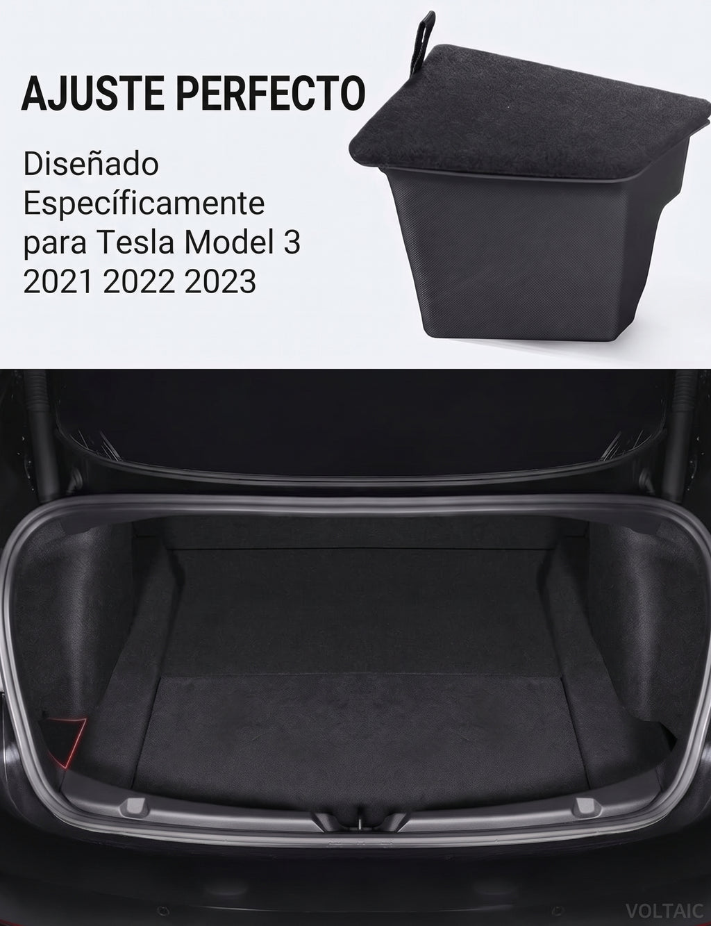 Contenedor de Almacenamiento para Maletero Tesla Model 3