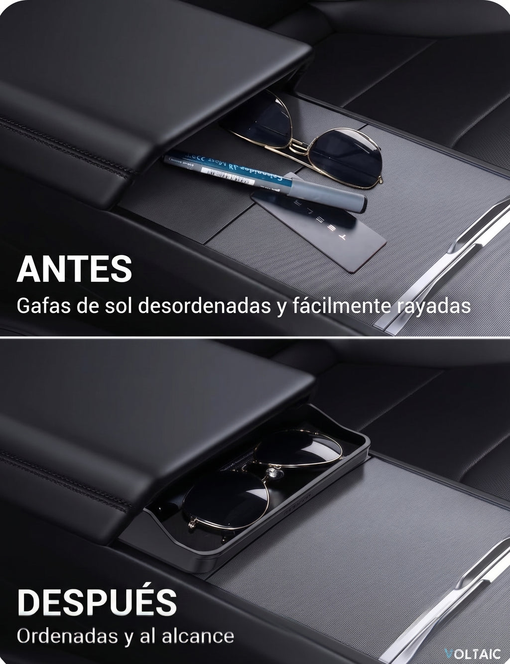 Soporte para Lentes de Sol Tesla Model 3/Y