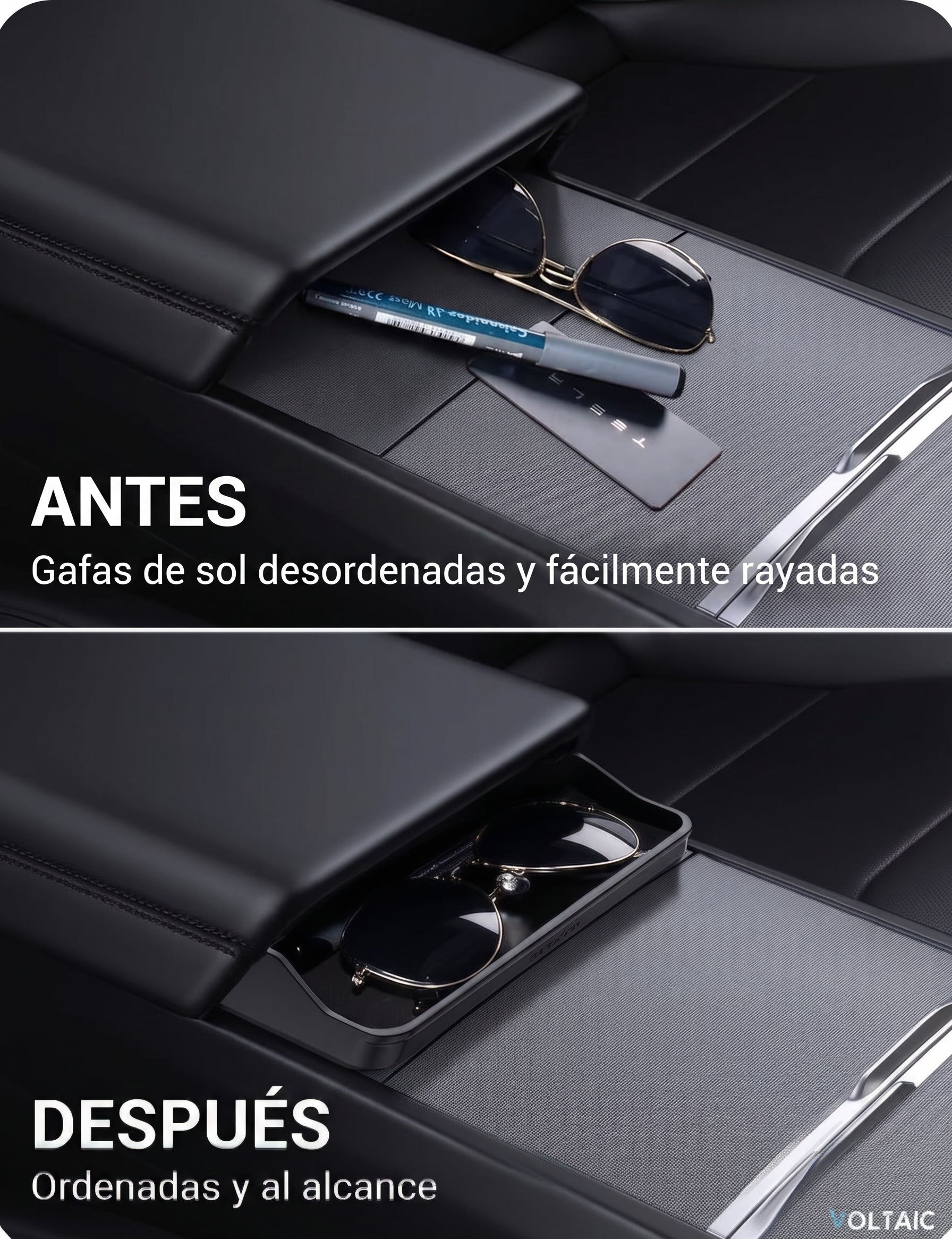 Soporte para Lentes de Sol Tesla Model 3/Y