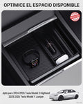 Organizador de Consola Central Edición Carbono Tesla Model Y/3