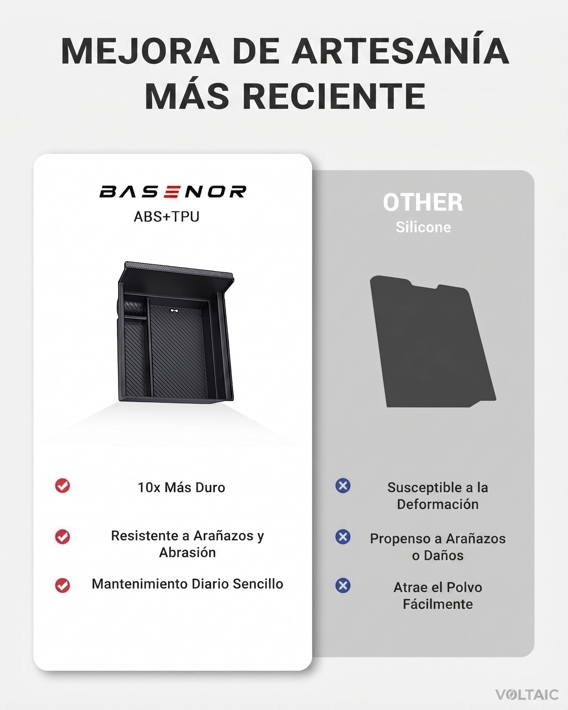 Organizador de Consola Central Edición Carbono Tesla Model Y/3