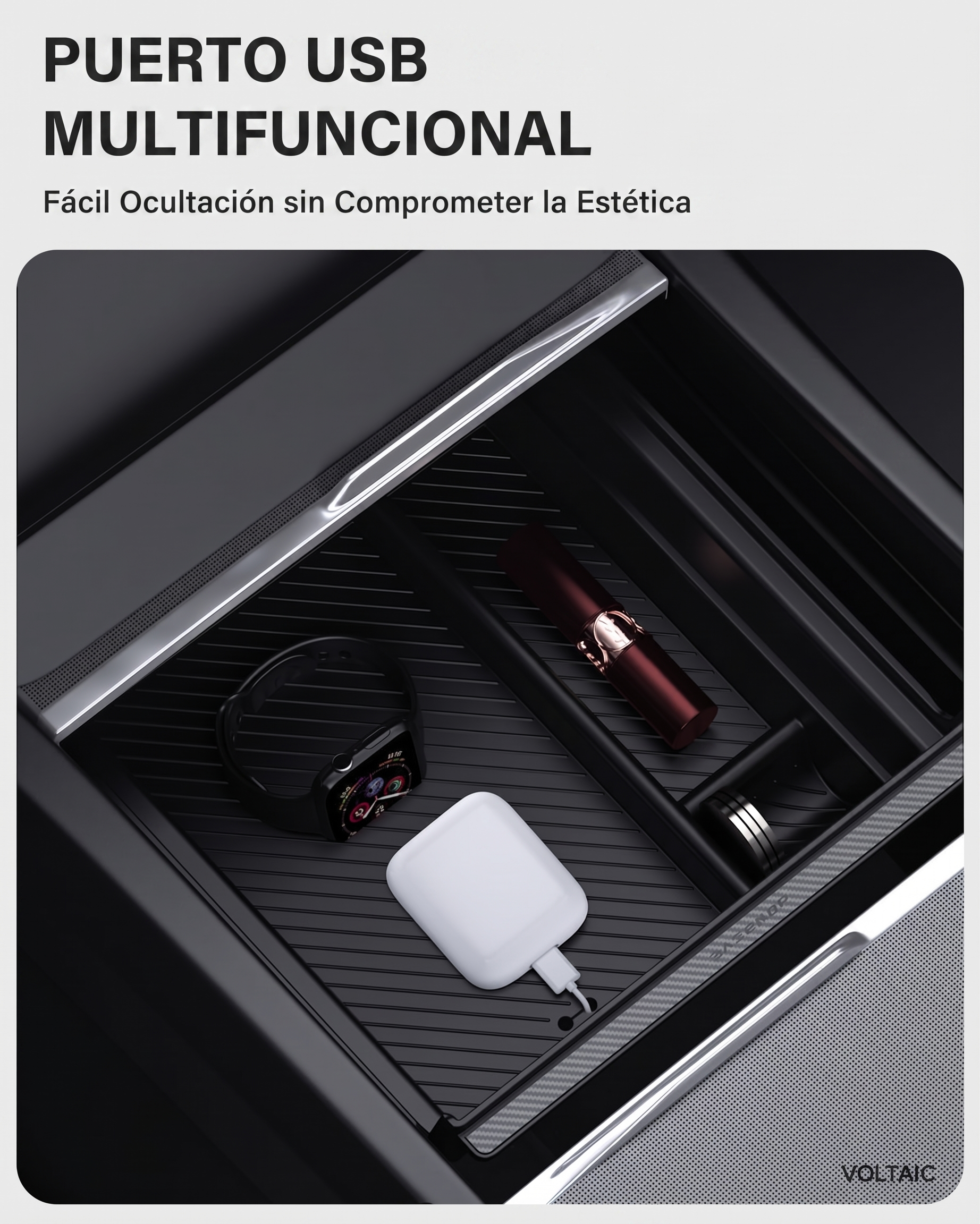 Organizador de Consola Central Tesla Model 3/Y