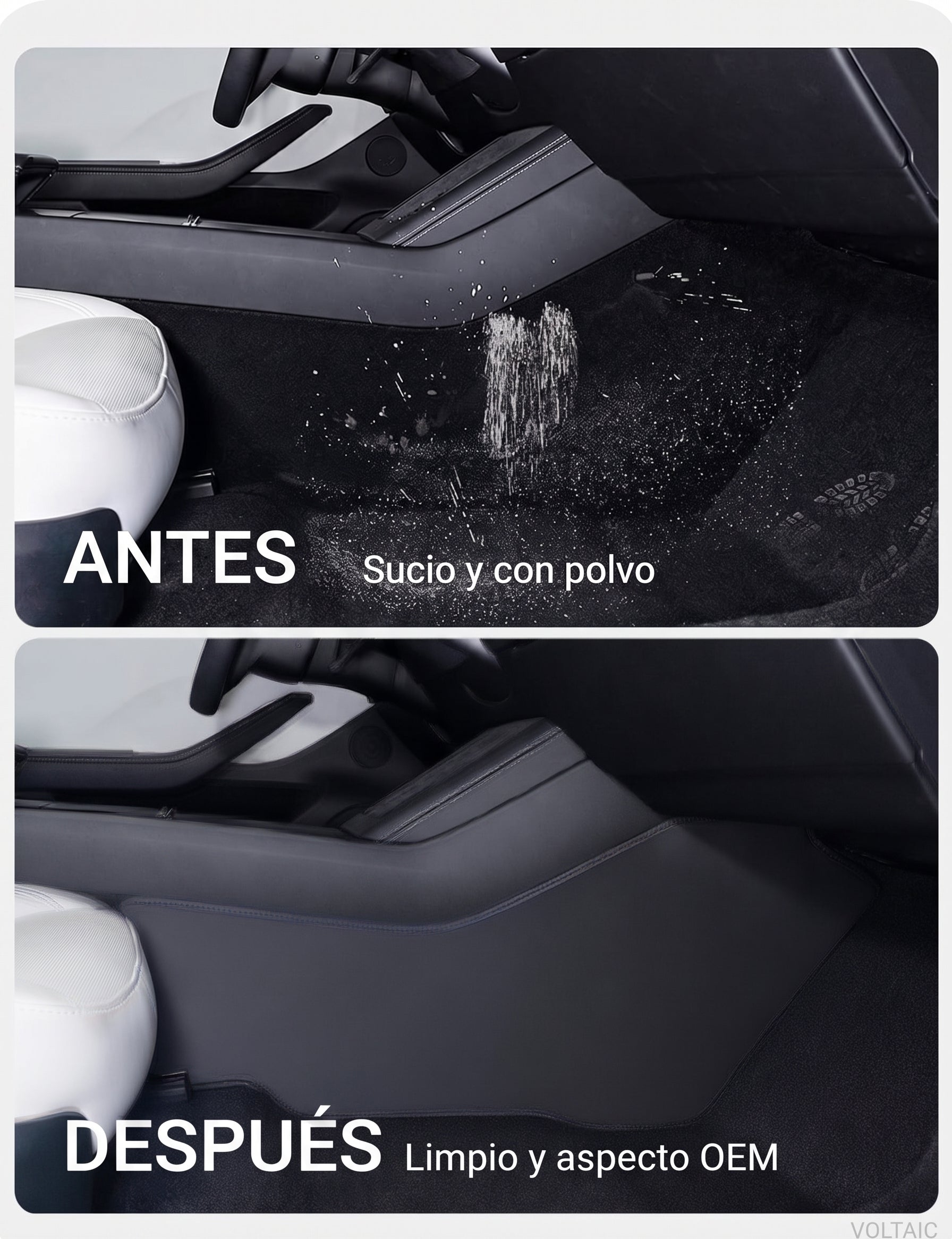 Alfombrillas Laterales Antipatadas Tesla Model 3