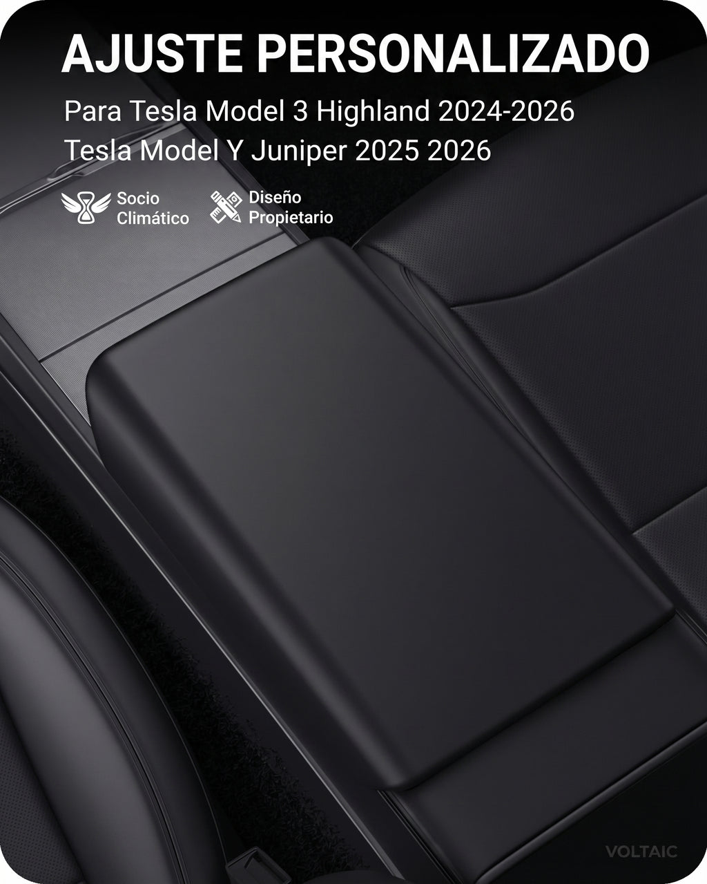 Funda para Reposabrazos Tesla Model 3 Highland / Model Y Juniper