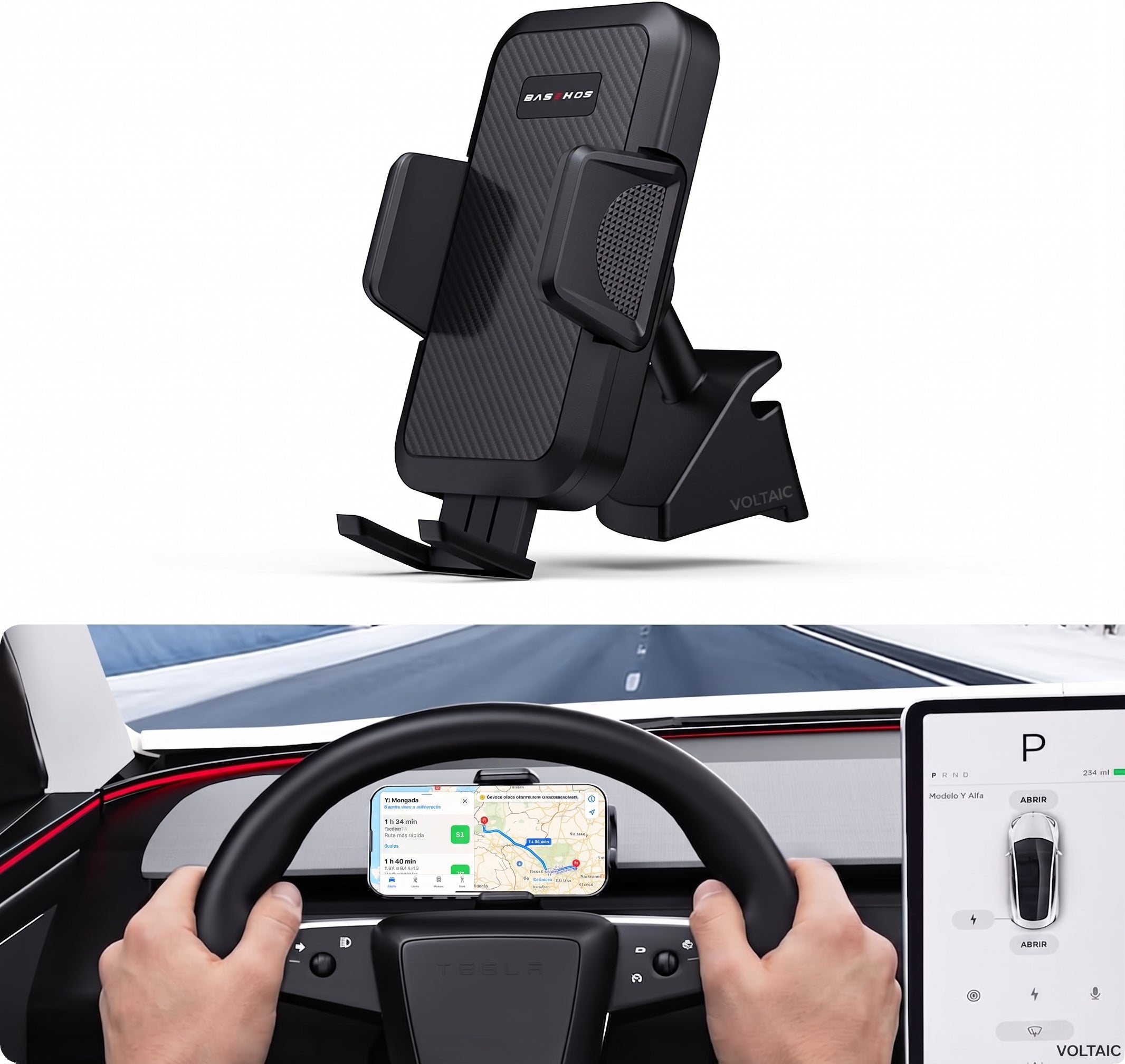 Soporte de Teléfono Tesla Model 3/Y