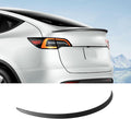 Aleron para Tesla Model Y Aleron Trasero ABS Material Aleron Trasero Original Labio del Maletero Modelo Y Accesorios Diseño Exclusivo Ajuste Personalizado Negro Mate 2020-2024