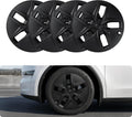Cubiertas de rueda de 19 pulgadas para Tesla Model Y Juniper, (diseño aerodinámico), tapas de repuesto color negro mate, protector de llanta OEM, protección de rueda para el modelo Y 2025 2026, accesorios exteriores