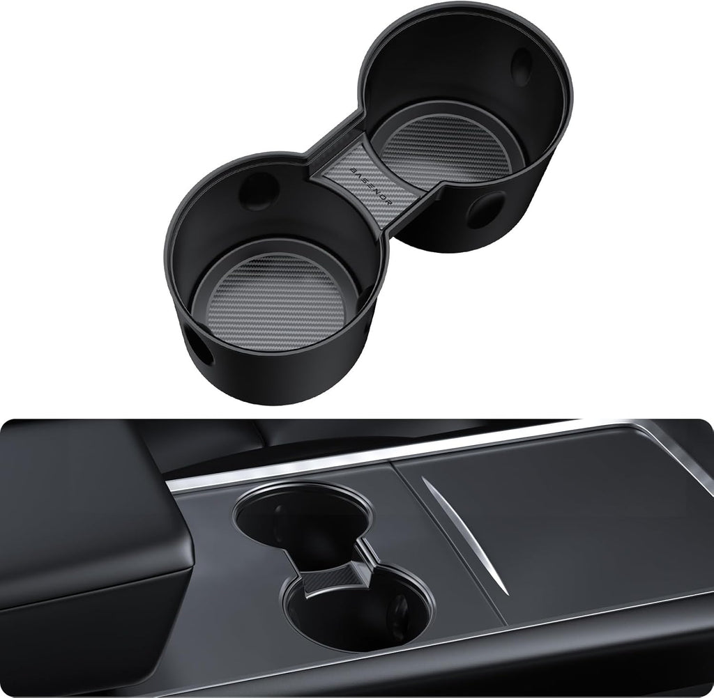 Portavasos para consola central Tesla Model Y Model 3 2021-2025