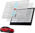 Protector de pantalla de vidrio templado para Tesla Model Y 2020-2024 y modelo 3 2017-2023, accesorios de 15 pulgadas, dureza 9H, antiarañazos, antirreflejos y antihuellas, pantalla táctil con