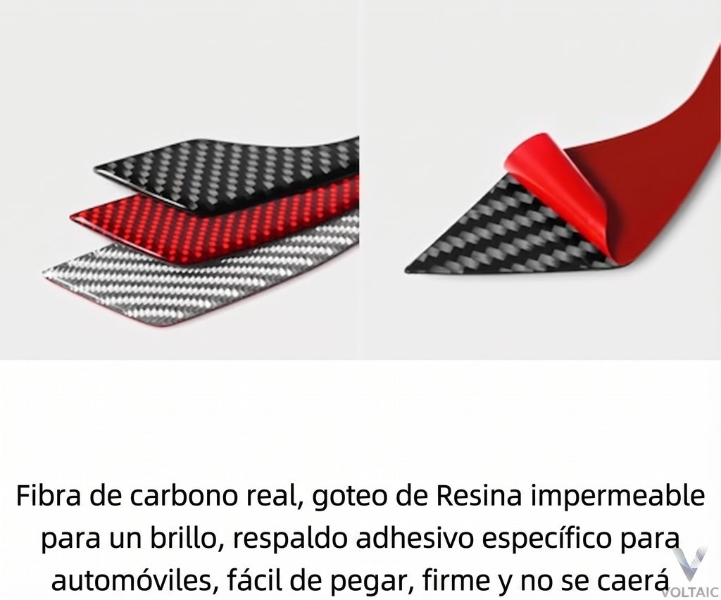 Tiras Decorativas Espejo Retrovisor Tesla Model 3