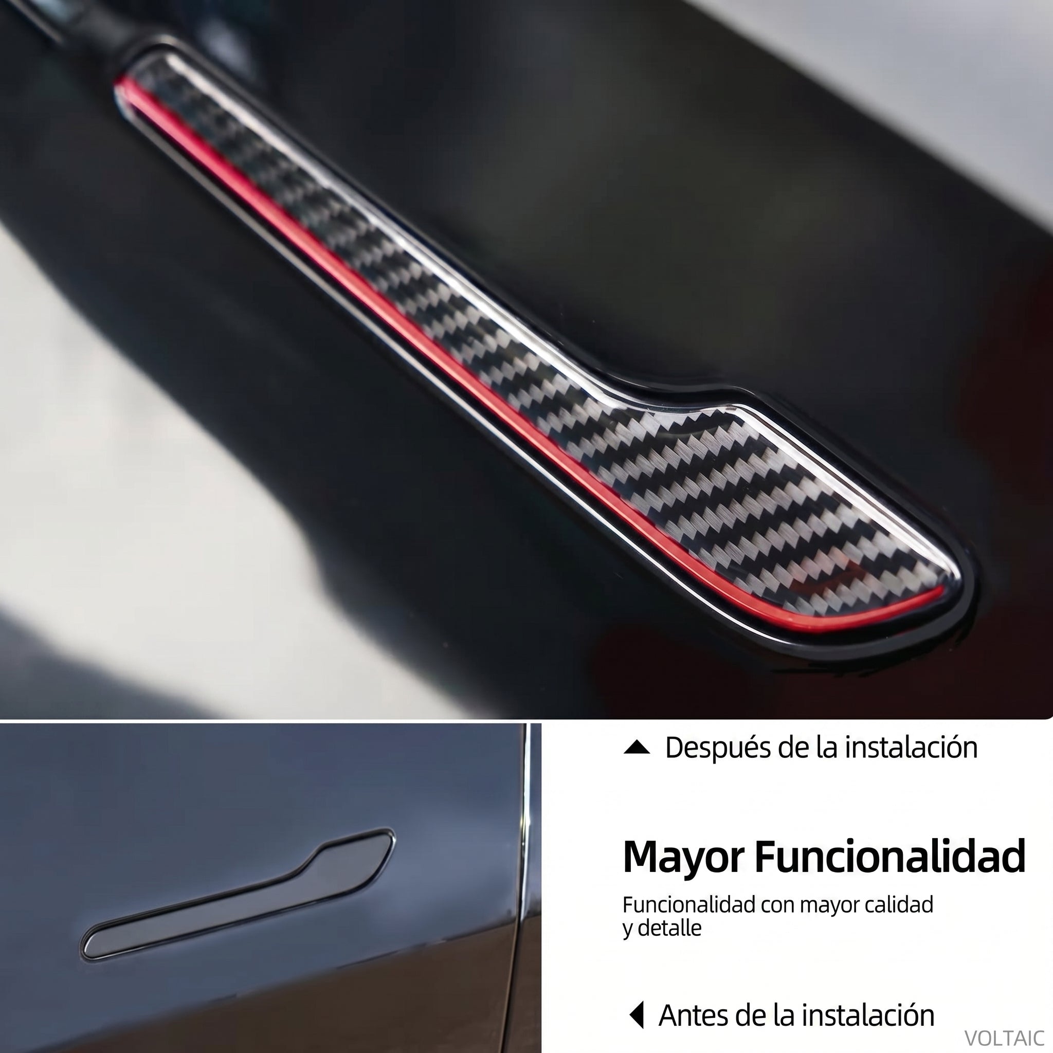 Cubierta para Manija de Puerta Tesla Model 3/Y