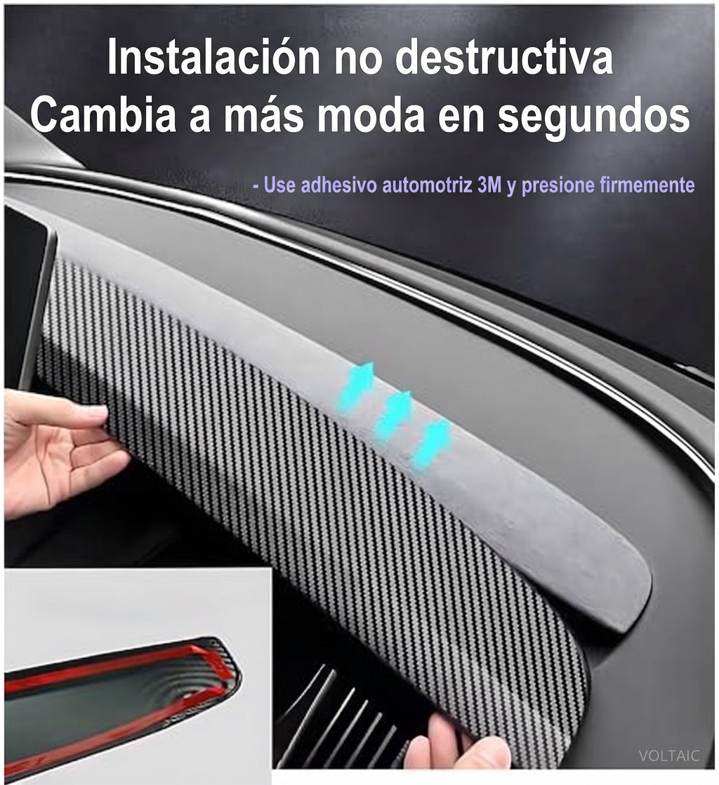 Cubierta Tablero A/C Tesla Model 3 / Model Y