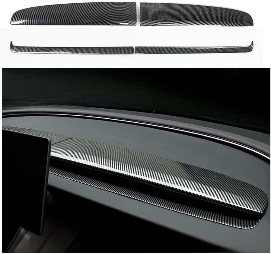 Cubierta Tablero y Ventilación A/C Tesla Model 3/Y (4 piezas)