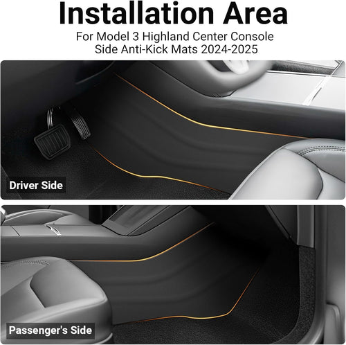 Alfombrillas Laterales Antipatadas Tesla Model 3 Highland