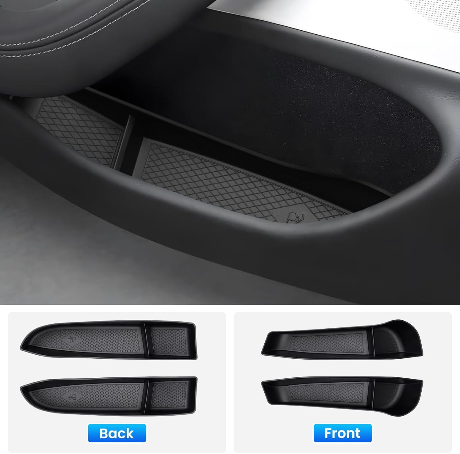Organizador de Puerta Tesla Model 3 Highland (4 piezas)