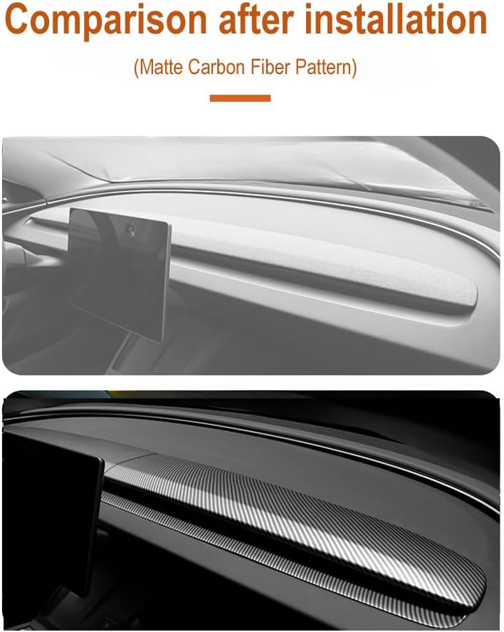 Cubierta Tablero y Ventilación A/C Tesla Model 3/Y (4 piezas)