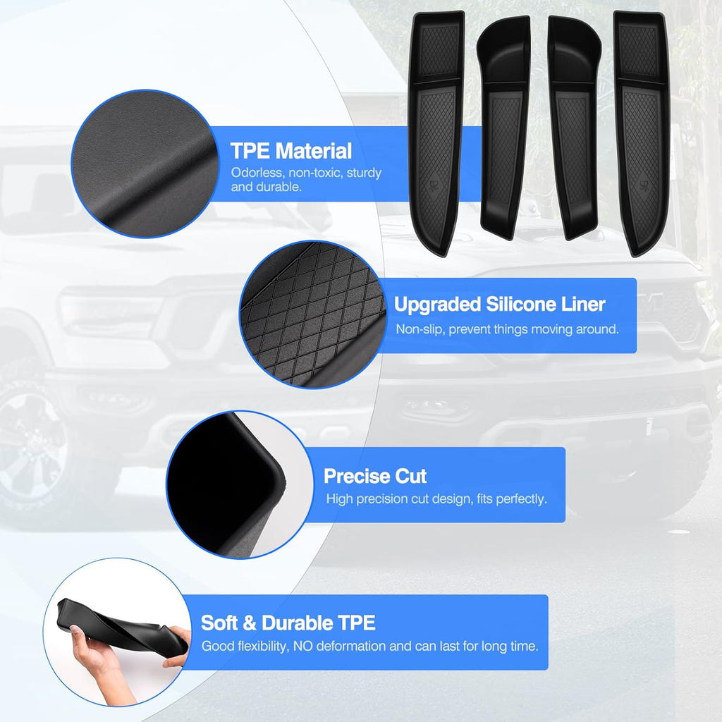 Organizador de Puerta Tesla Model 3 Highland (4 piezas)