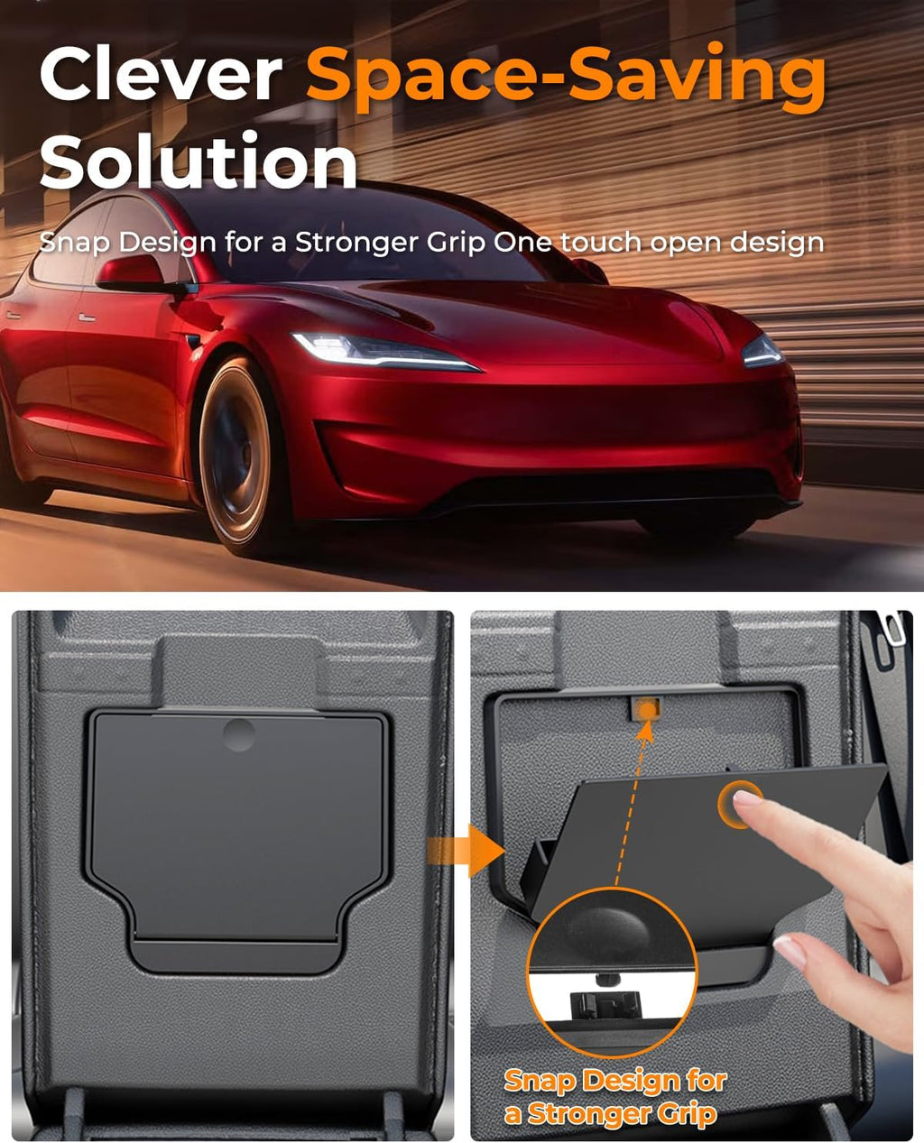 Bandeja Organizadora Consola Central Tesla Model 3/Y (5 piezas)