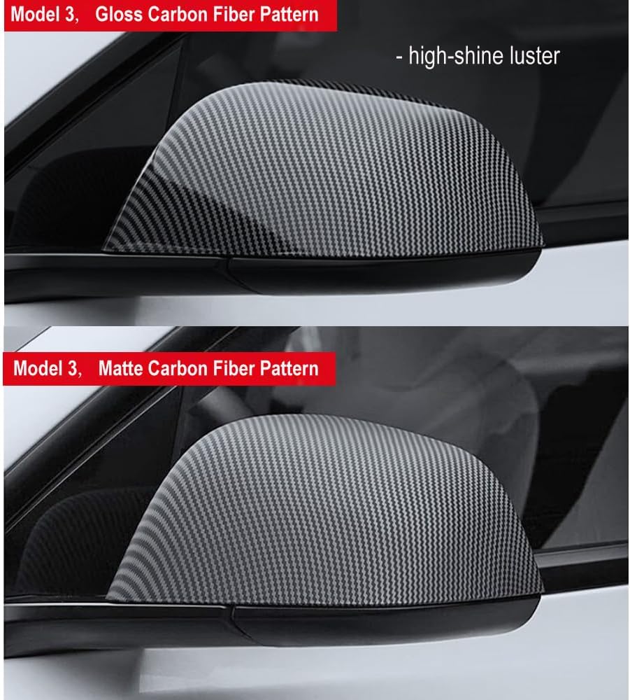Fundas Espejo Lateral Tesla Model 3 (2 piezas)