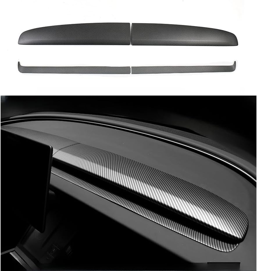 Cubierta Tablero y Ventilación A/C Tesla Model 3/Y (4 piezas)