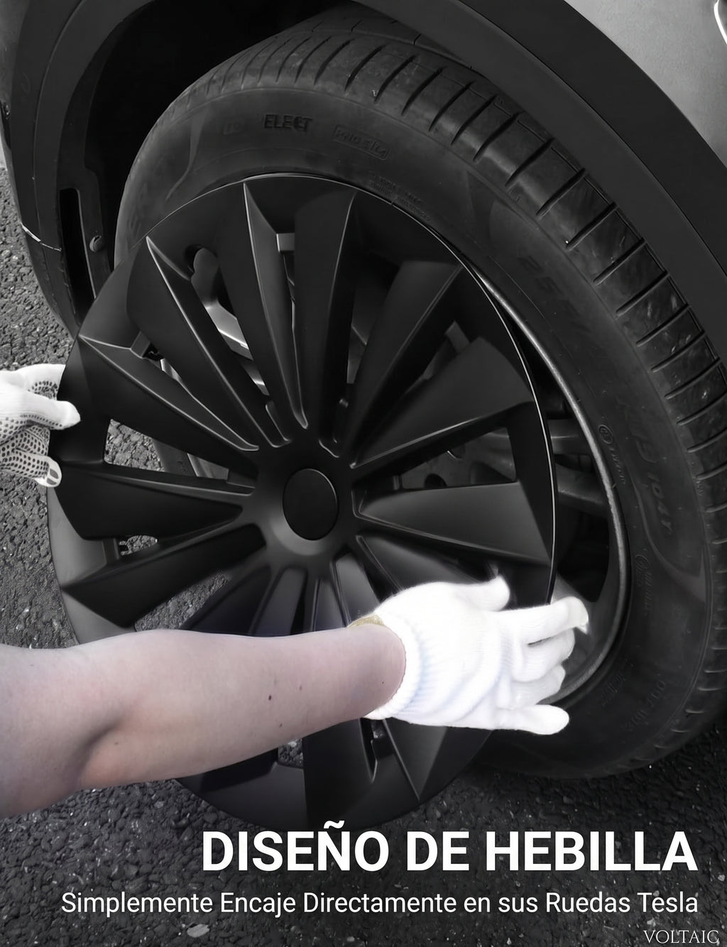 Cubiertas de Rueda 18" Tesla Model 3