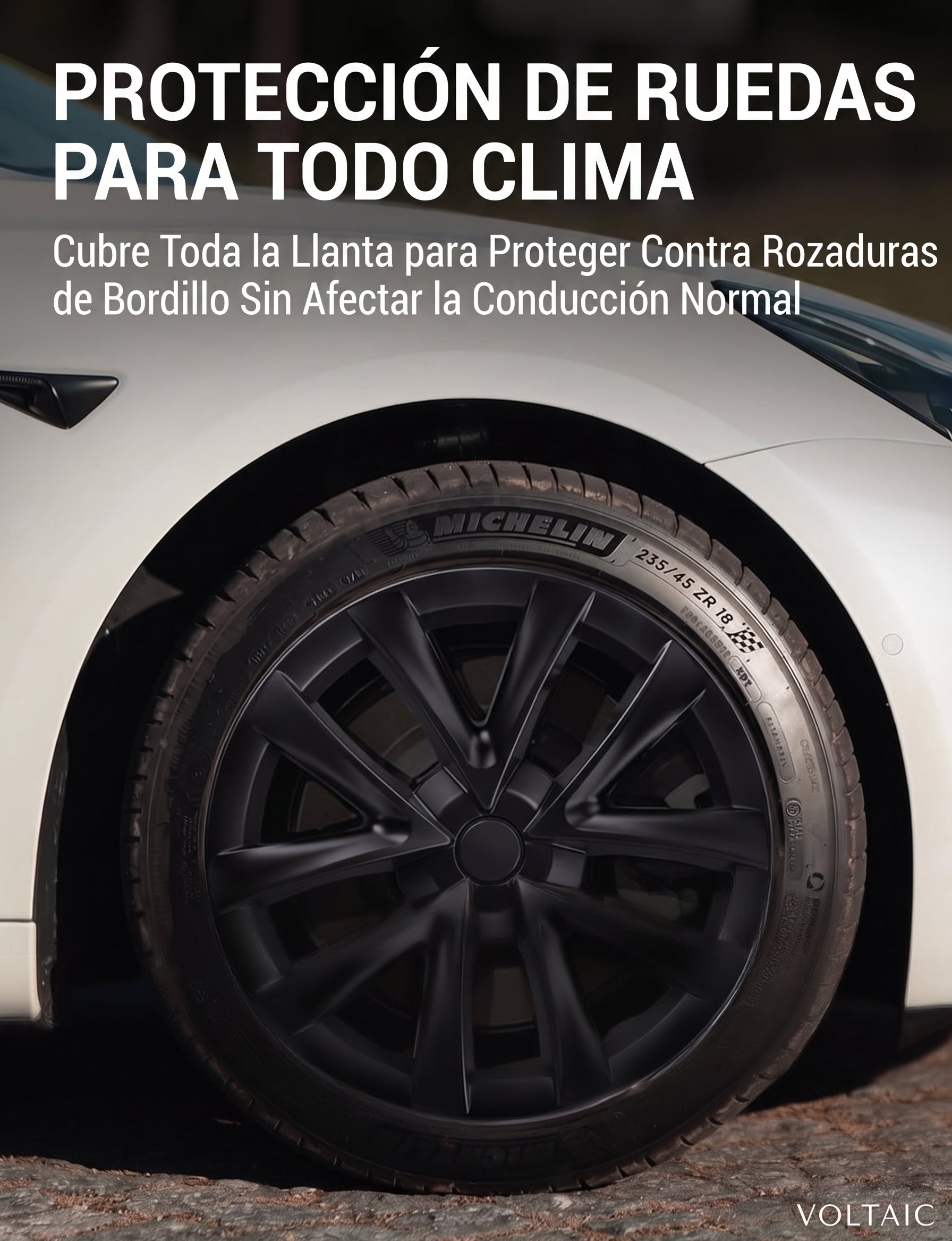 Cubiertas de Rueda 18" Tesla Model 3