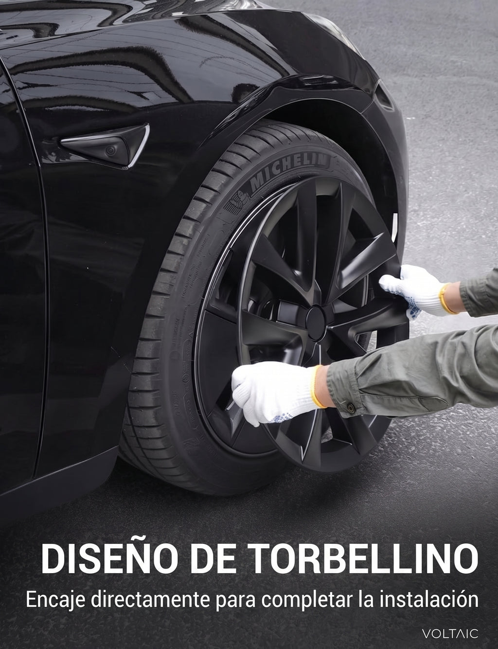 Cubiertas de Rueda 18" Tesla Model 3