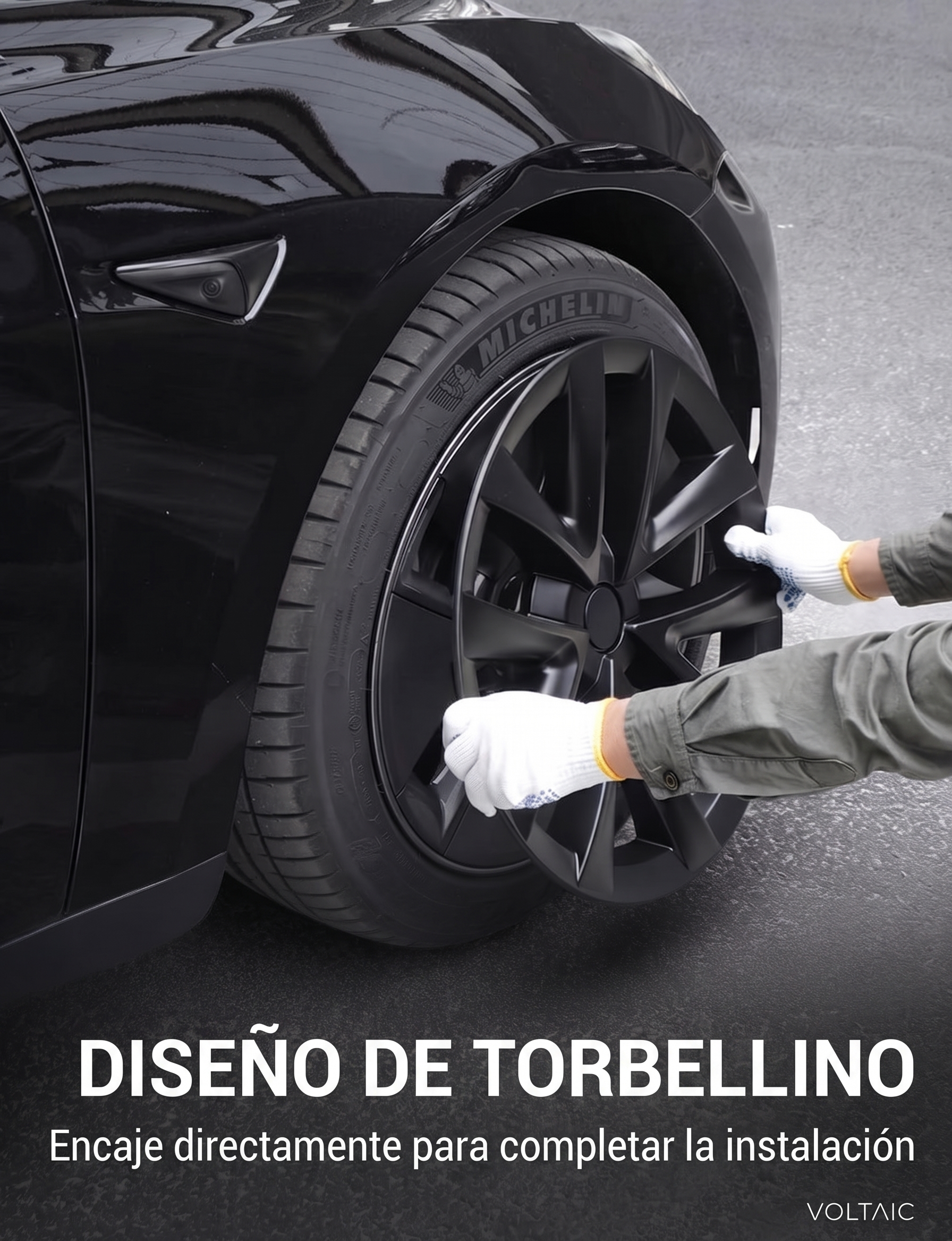 Tapas de rin 19" Tesla Model Y