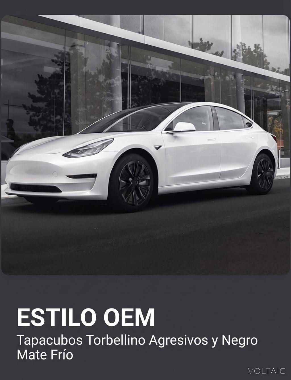 Cubiertas de Rueda 18" Tesla Model 3