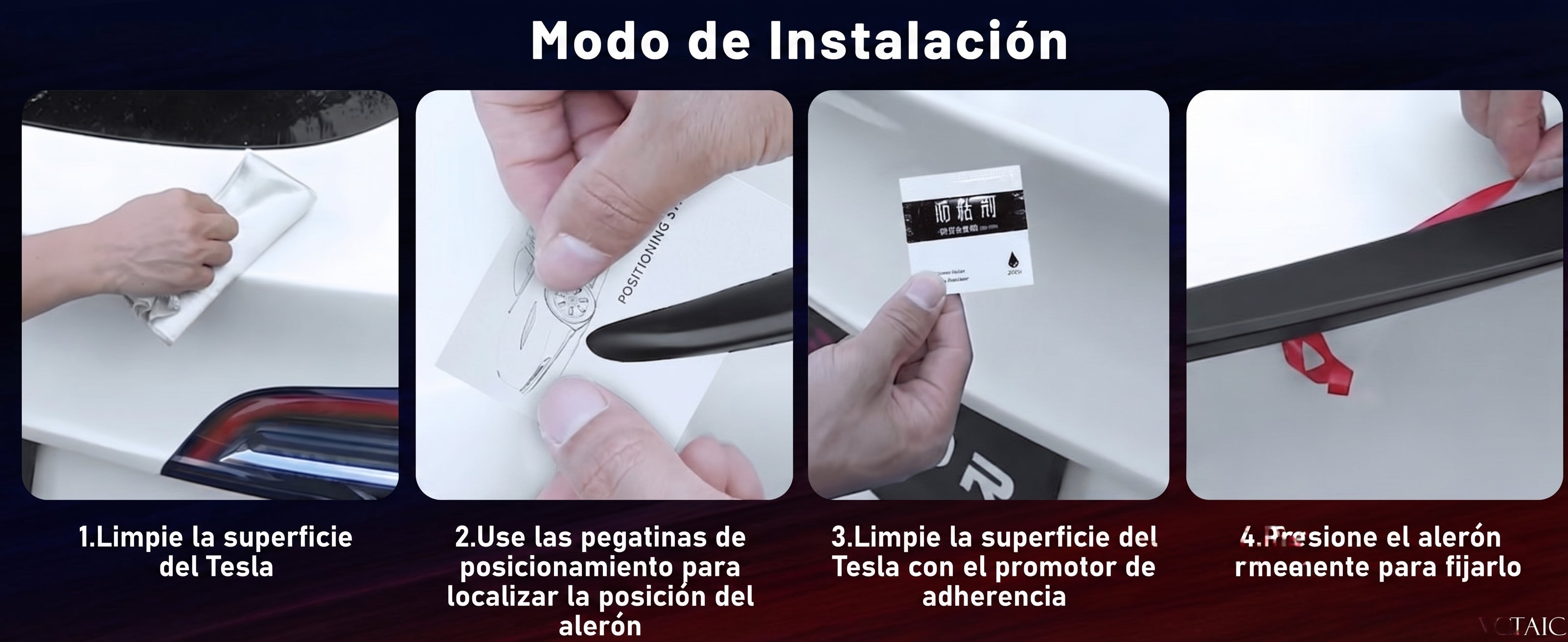 Spoiler ABS Tesla Model 3