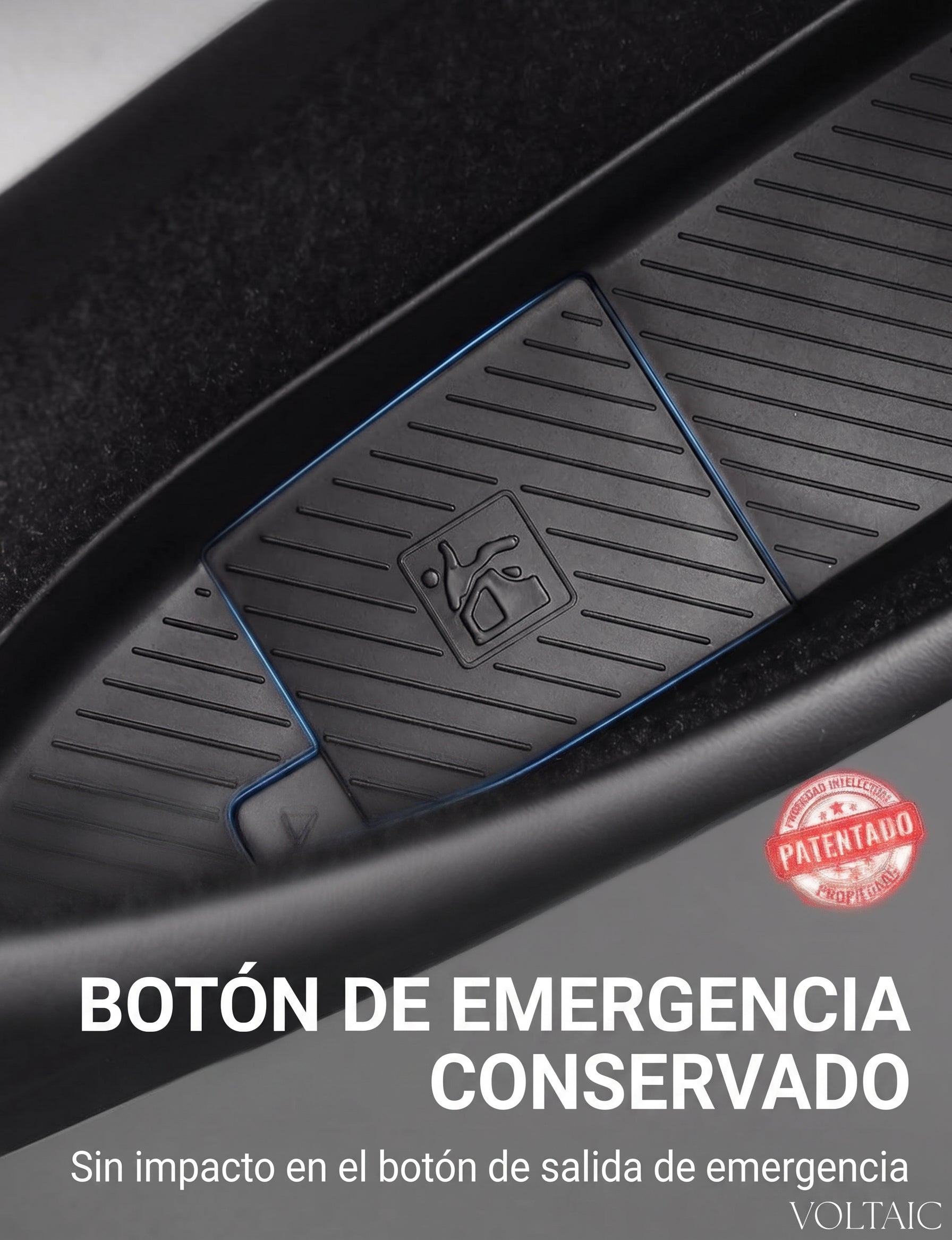 Caja de Almacenamiento Lateral para Puerta Tesla Model 3