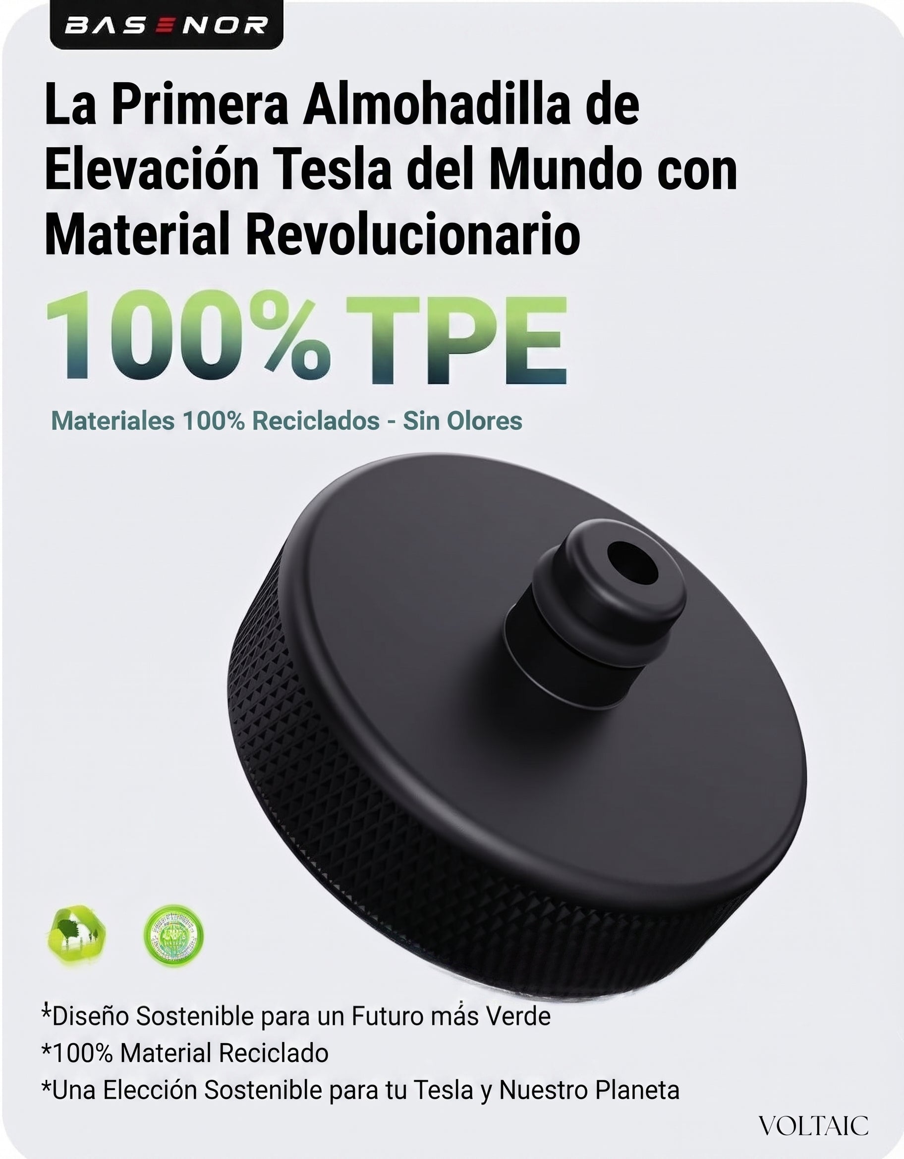 Almohadilla de Gato Elevador Tesla Model 3/Y/S/X